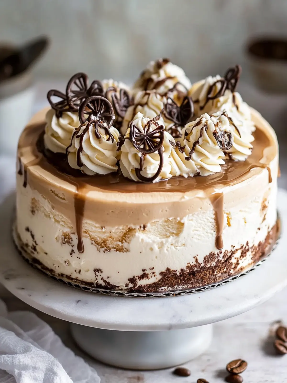 Irresistible Coffee Ice Cream Cake That Wow Your Guests 3 Coffee Ice Cream Cake
