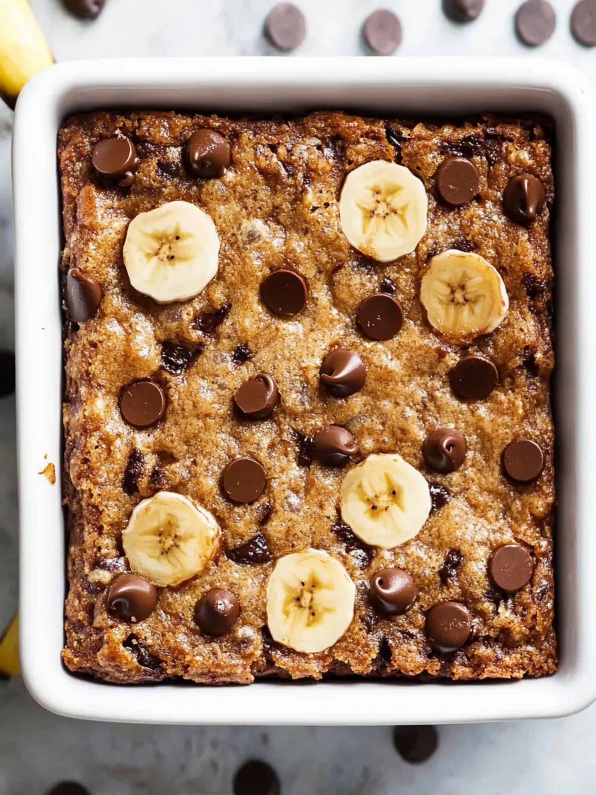 Delicious Chocolate Chip Banana Bars You'll Love to Make 2 Chocolate Chip Banana Bars