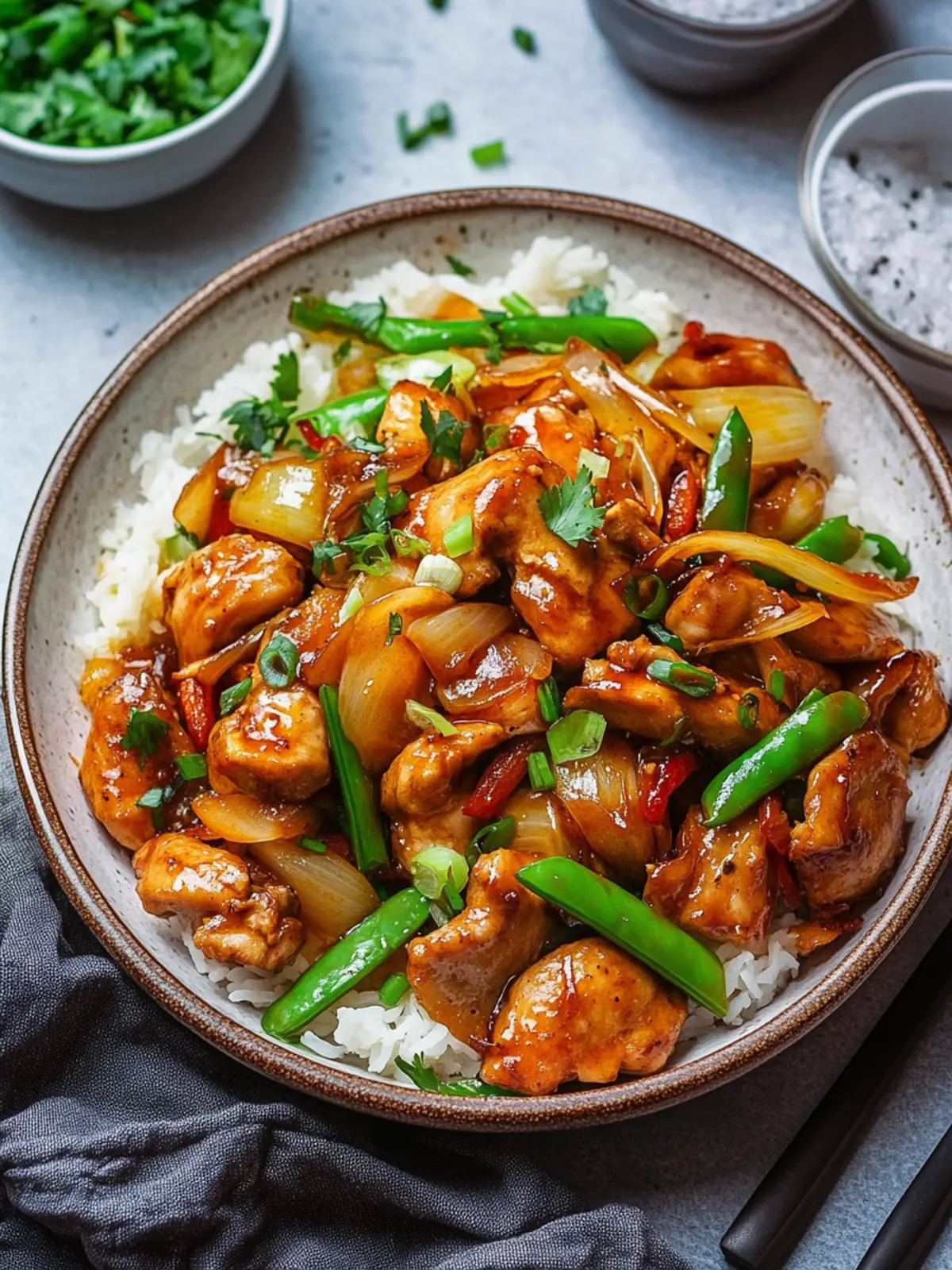 Savory Chicken Thigh Stir Fry in 30 Minutes or Less 4 Chicken Thigh Stir Fry