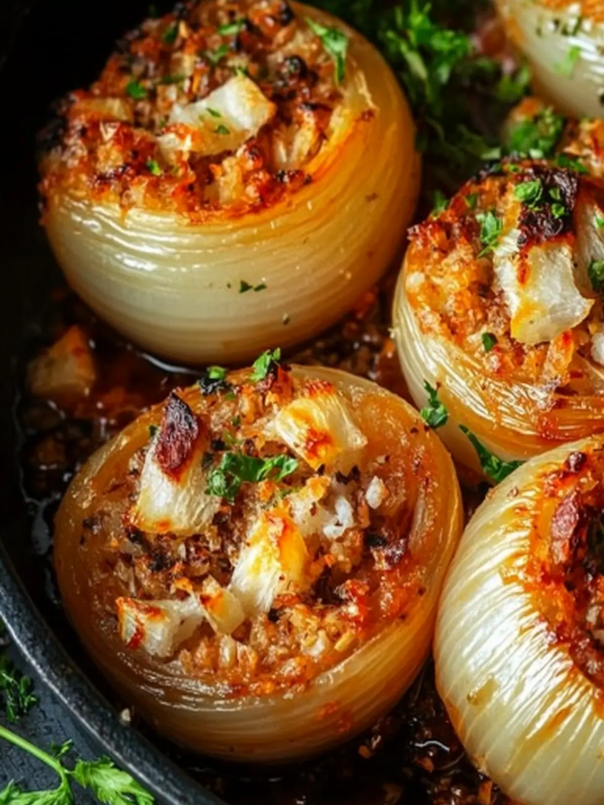 Greek Stuffed Onions: A Flavor-Packed Comfort Dish 2 Greek Stuffed Onions