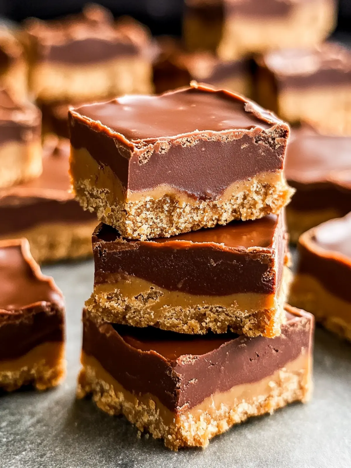 Decadent Chocolate Peanut Butter Bars Everyone Will Love 2 Chocolate Peanut Butter Bars