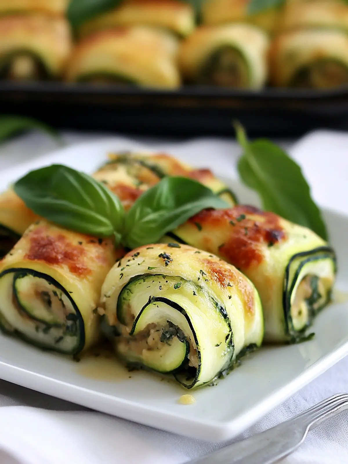 Savory Zucchini Rollatini: A Family-Favorite Comfort Dish 4 Zucchini Rollatini