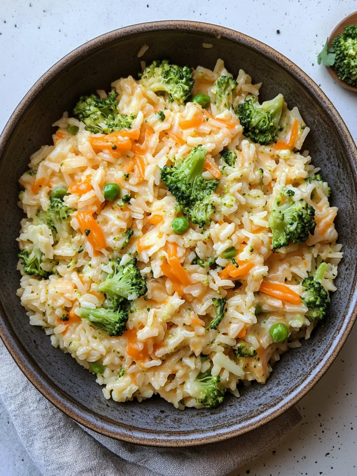 Easy One-Pan Broccoli Cheese Rice for Comforting Weeknight Meals 3 One-Pan Broccoli Cheese Rice