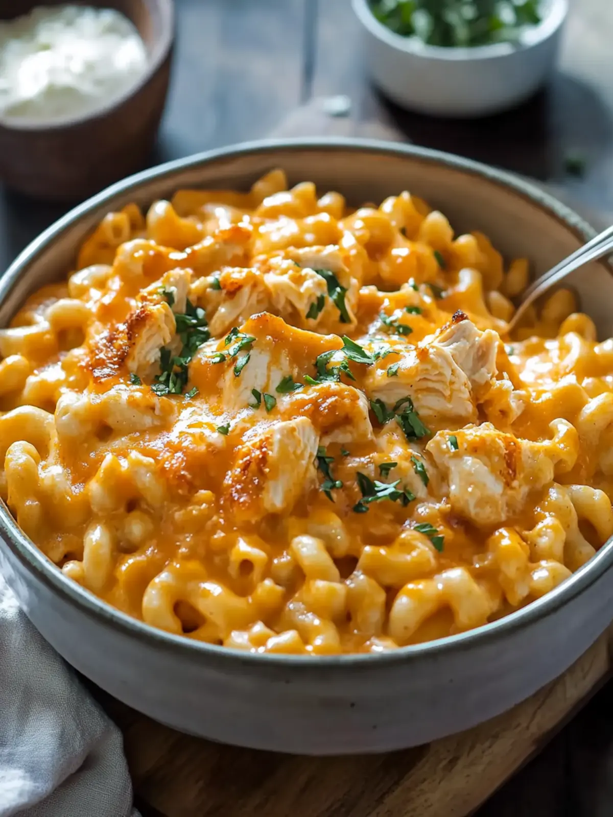 Spicy Buffalo Chicken Mac and Cheese for Ultimate Comfort 2 Buffalo Chicken Mac And Cheese