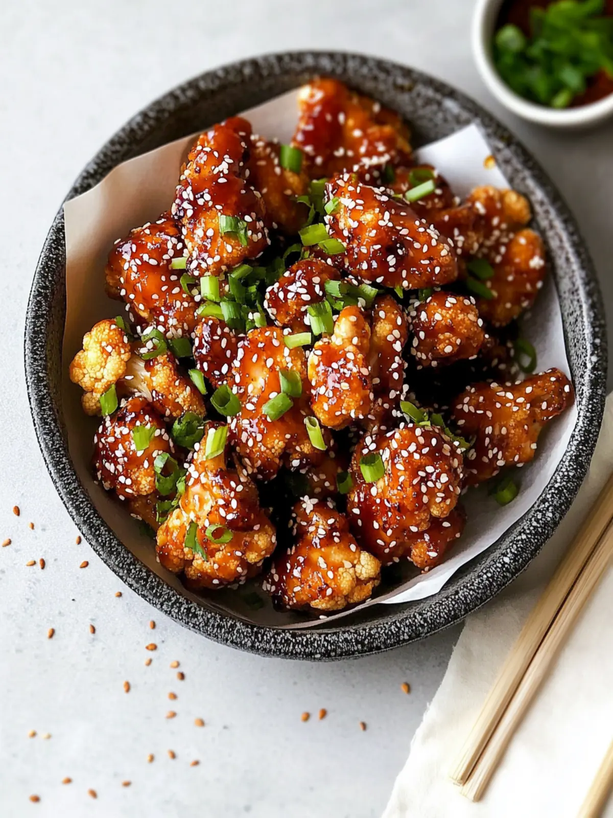 Crispy Air Fryer Sesame Cauliflower Wings You’ll Crave 2 Air Fryer Sesame Cauliflower Wings