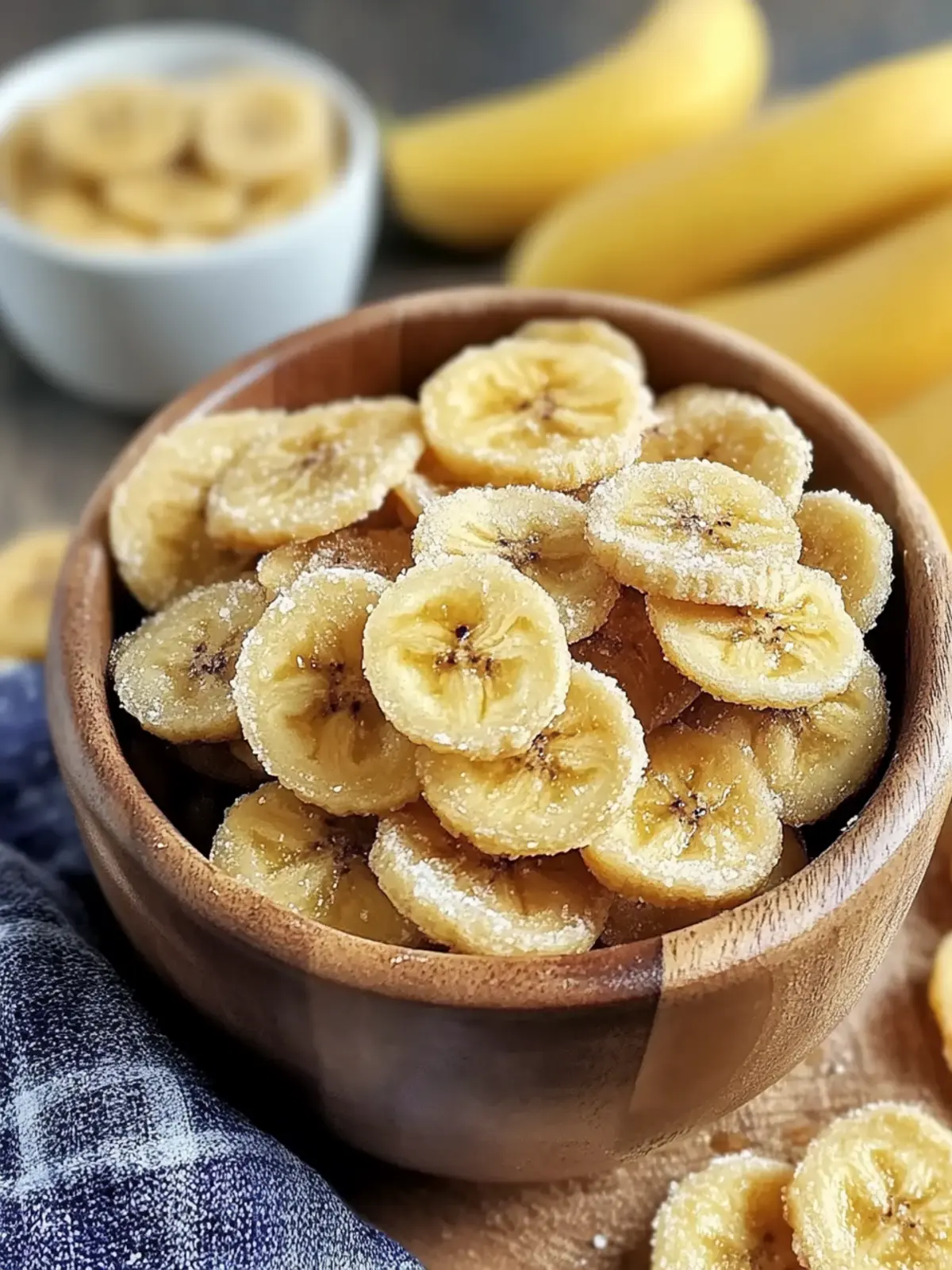 Crispy Air Fryer Banana Chips with Cinnamon-Sugar Twist 5 Air Fryer Banana Chips