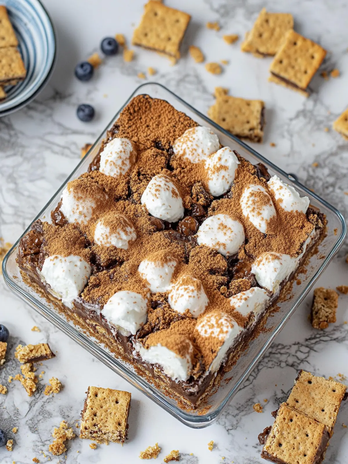 Delicious Oven Baked S’mores Bars in Just 4 Easy Steps 5 Oven Baked S’mores Bars