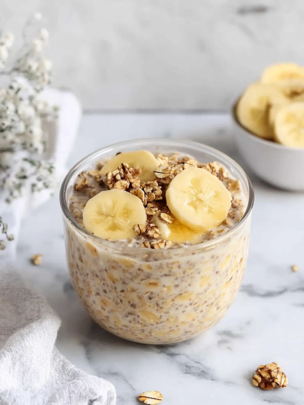 Delicious Brown Sugar Overnight Oats with Bananas Made Easy 3 Brown Sugar Overnight Oats