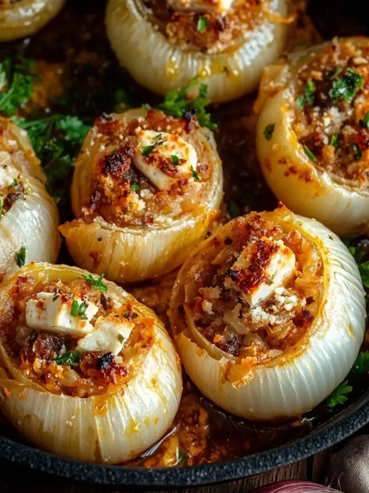 Greek Stuffed Onions: A Flavor-Packed Comfort Dish 3 Greek Stuffed Onions
