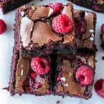 Decadent Raspberry Brownies with a Fudgy Surprise 7 Raspberry Brownies