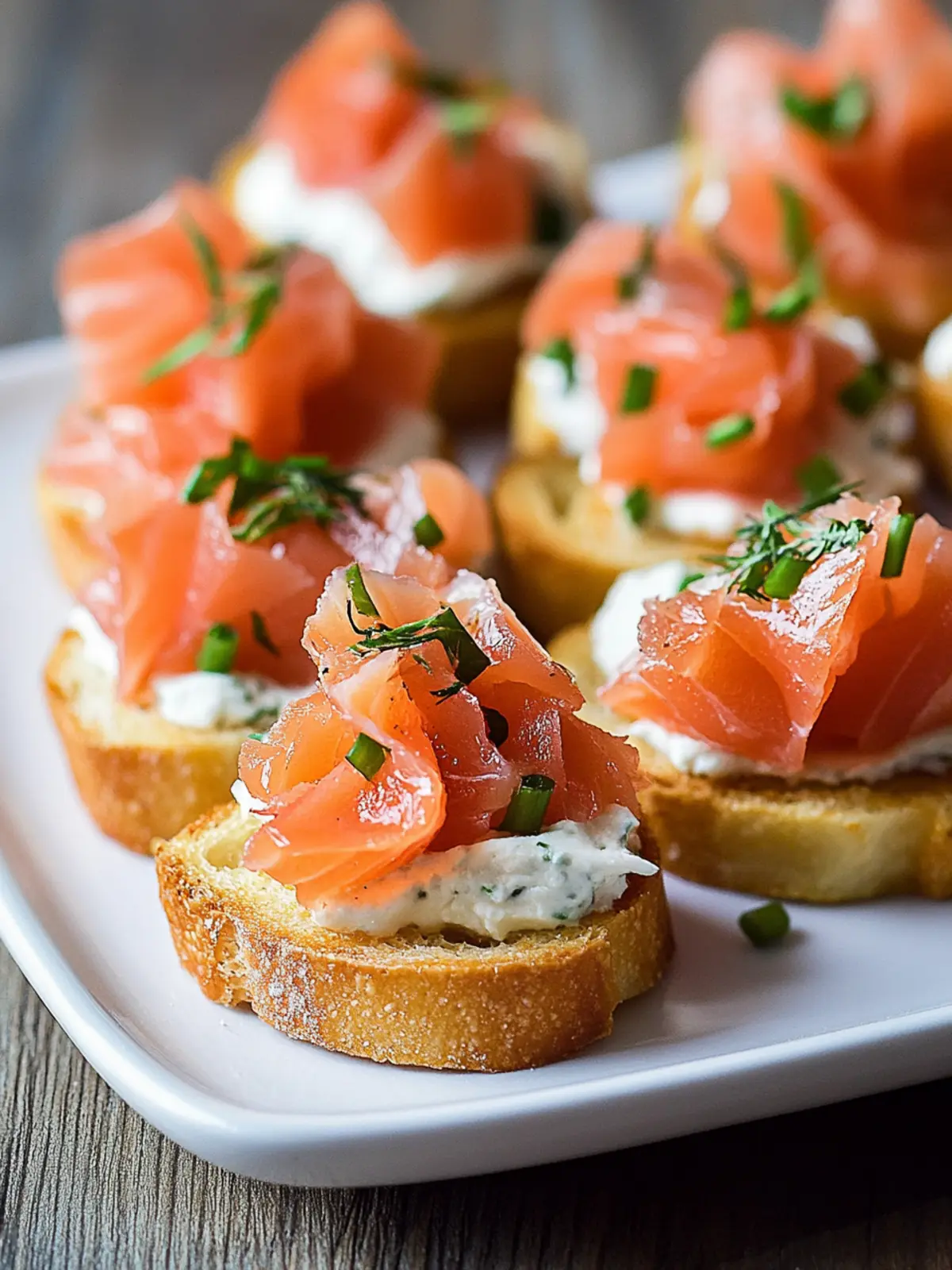 Delicious Smoked Salmon Crostini for Effortless Entertaining 2 Smoked Salmon Crostini