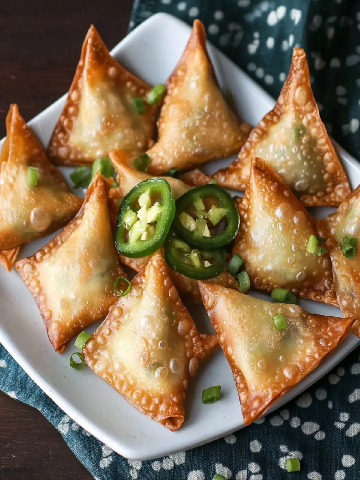 Crispy Jalapeño Avocado Cream Cheese Wontons You’ll Love 4 Jalapeño Avocado Cream Cheese Wontons