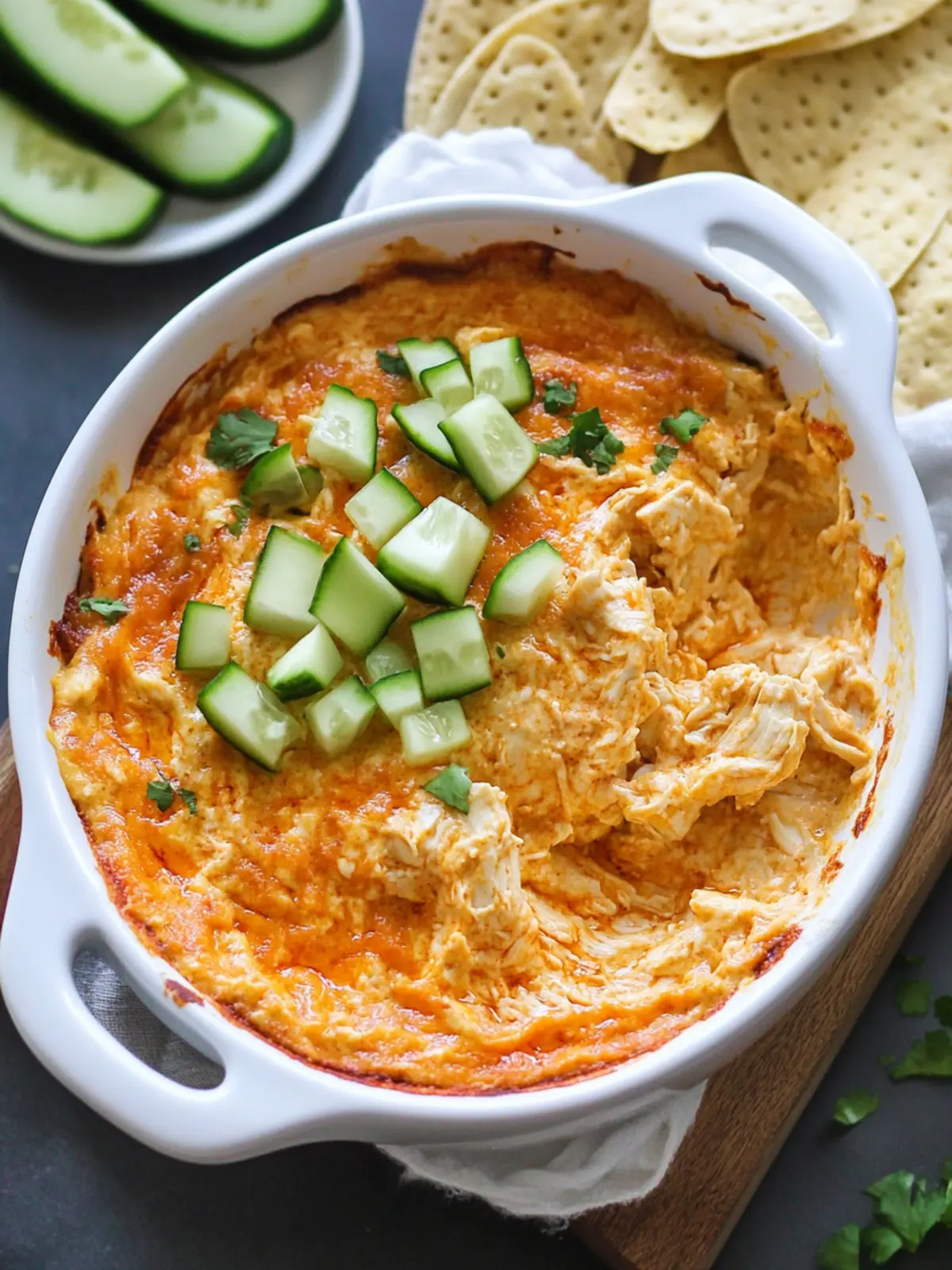 Dairy-Free Healthy Buffalo Chicken Dip for Epic Game Days 3 Dairy-Free Healthy Buffalo Chicken Dip