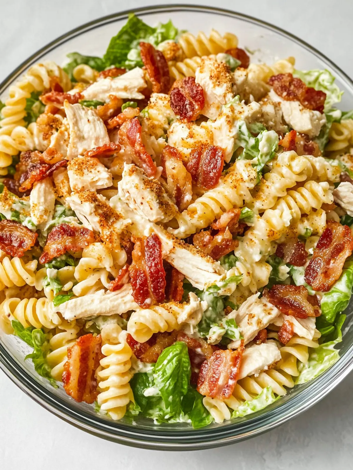 Delicious Chicken Bacon Ranch Pasta Salad for Easy Meals 3 Chicken Bacon Ranch Pasta Salad