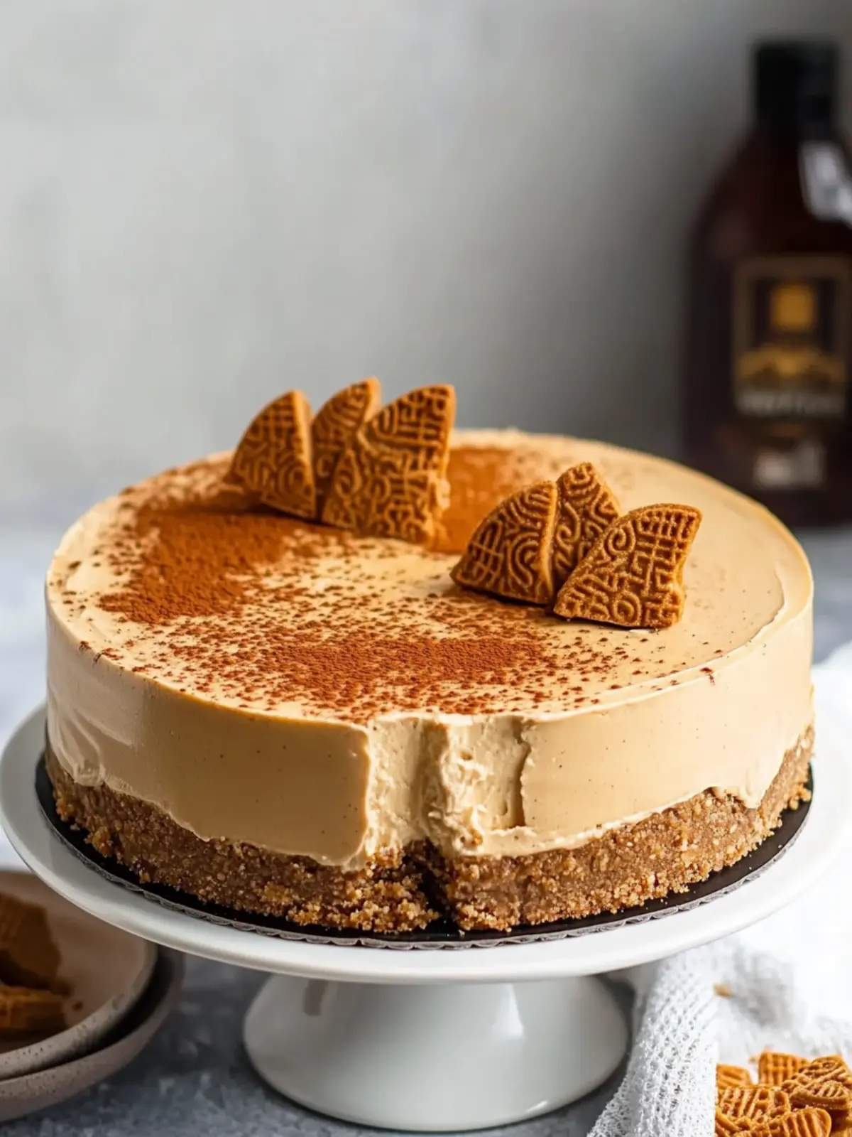 Decadent Lotus Biscoff Cheesecake: Easy No-Bake Bliss 3 Lotus Biscoff Cheesecake
