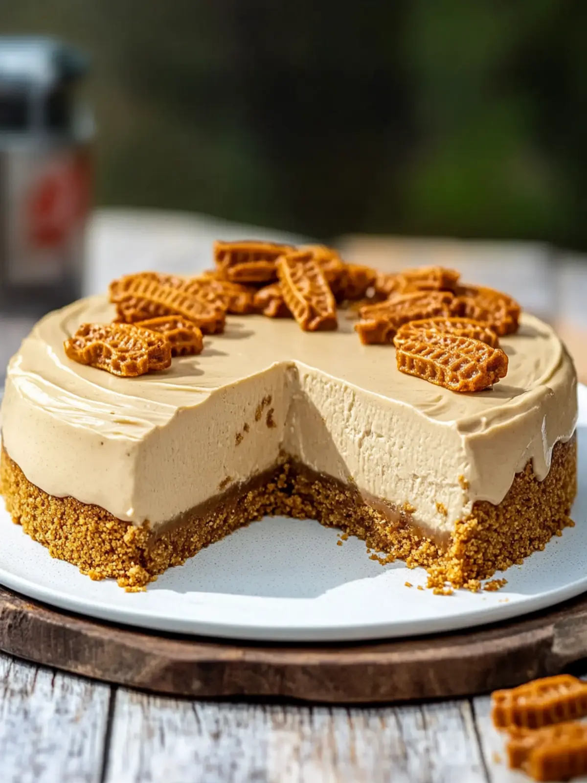 Indulge in No-Bake Lotus Biscoff Cheesecake Bliss 5 No-Bake Lotus Biscoff Cheesecake
