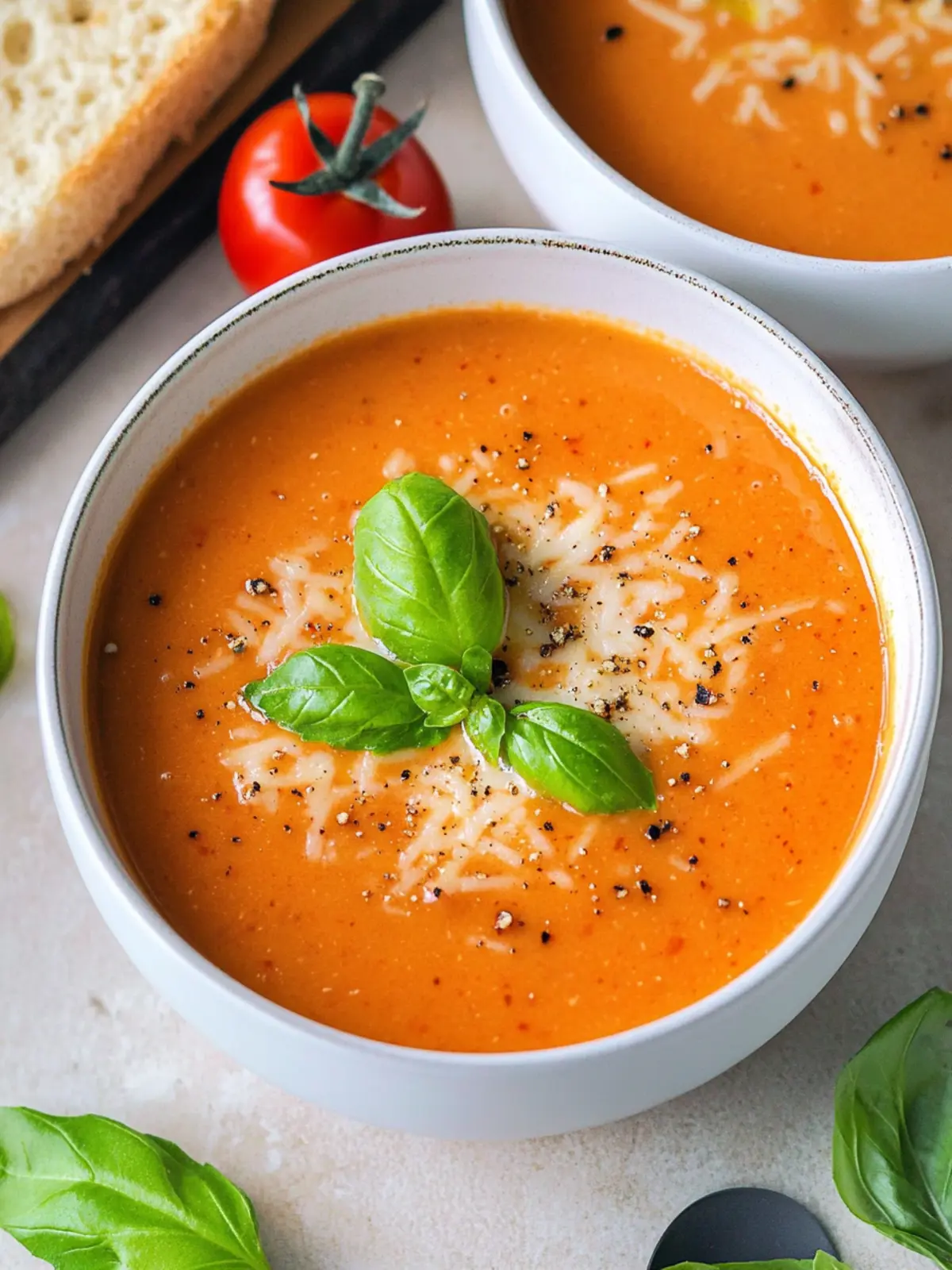 High Protein Tomato Soup with Creamy Cottage Cheese Delight 3 High Protein Tomato Soup