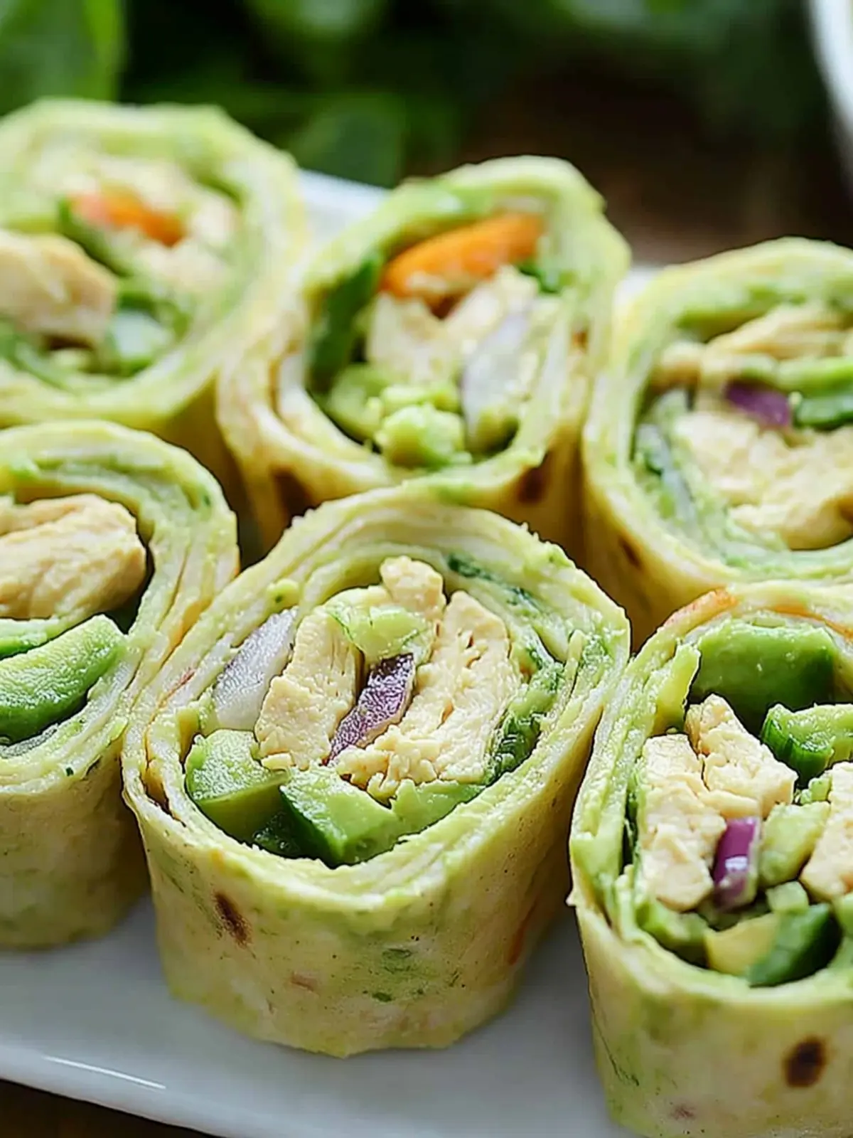 Delicious Chicken Avocado Salad Roll Ups for Quick Meals 5 Chicken Avocado Salad Roll Ups