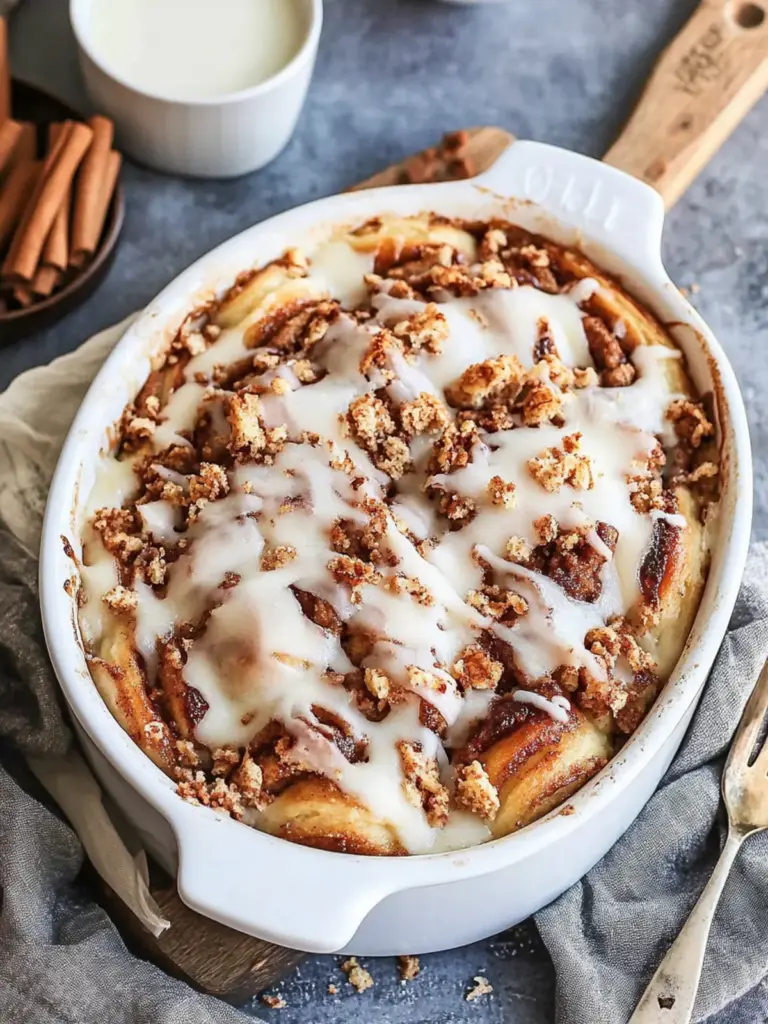 Cinnamon Roll Casserole