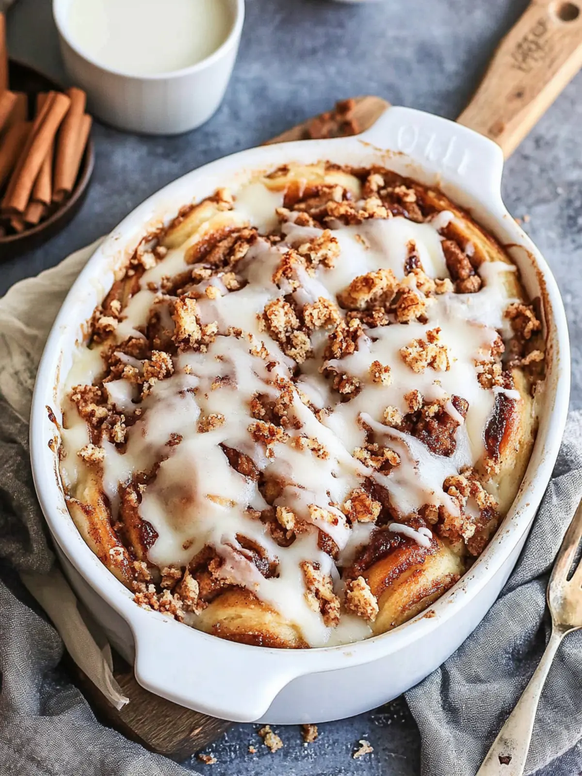 Cinnamon Roll Casserole