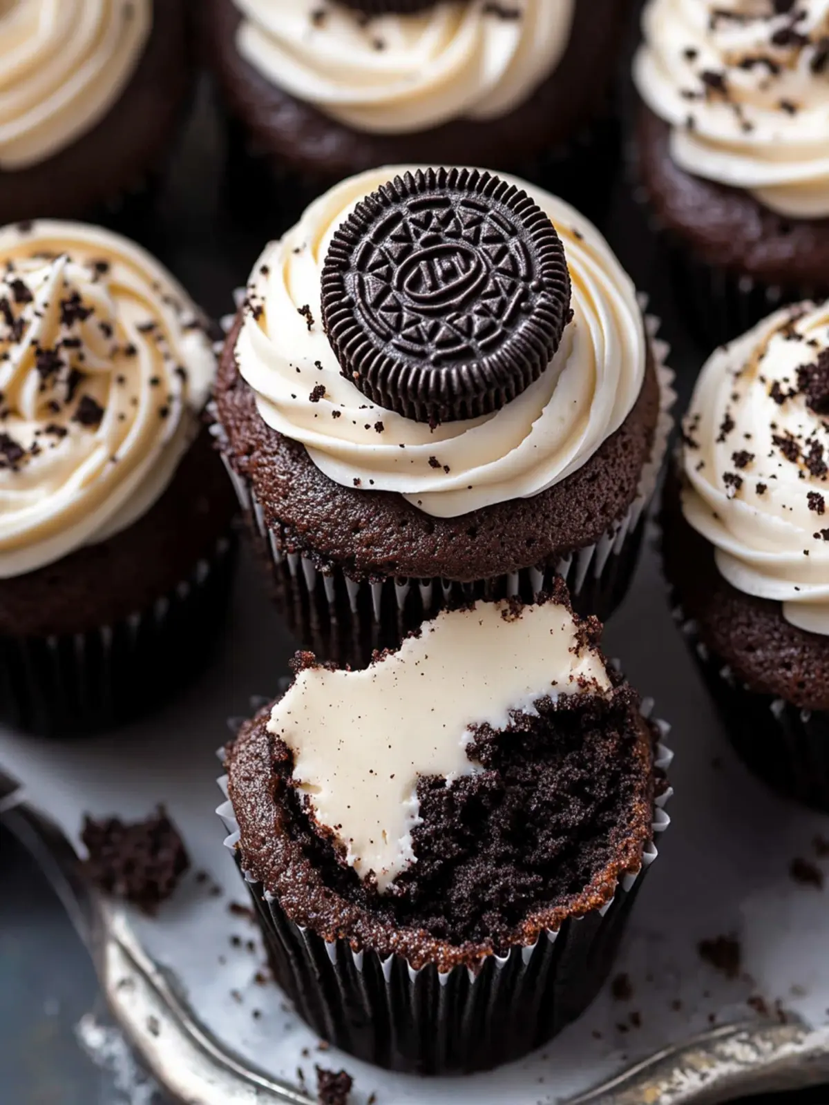 Irresistible Hi-Hat Oreo Cupcakes You Can't Resist 4 Hi-Hat Oreo Cupcakes