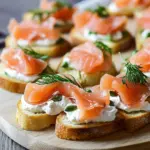 Delicious Smoked Salmon Crostini for Effortless Entertaining 8 Smoked Salmon Crostini