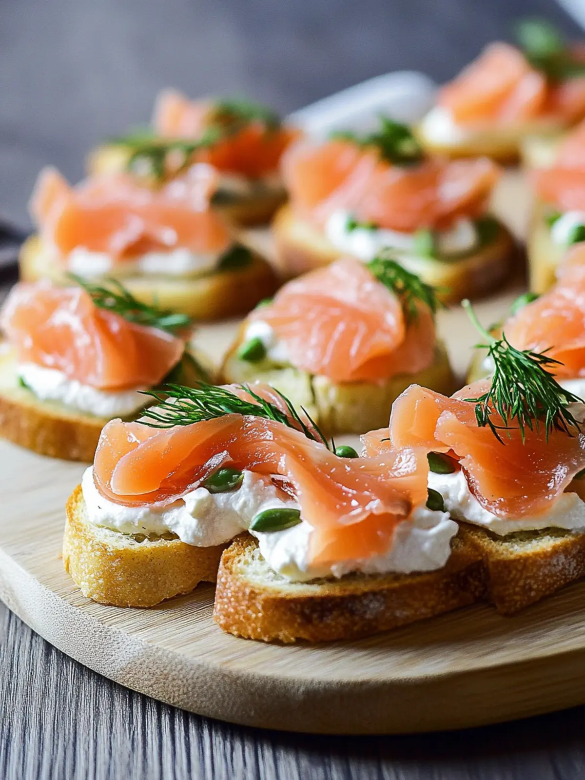 Delicious Smoked Salmon Crostini for Effortless Entertaining 5 Smoked Salmon Crostini