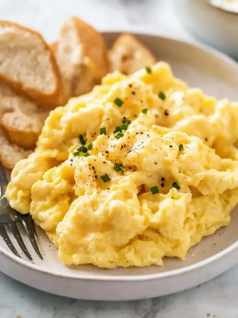 Fluffy Scrambled Eggs