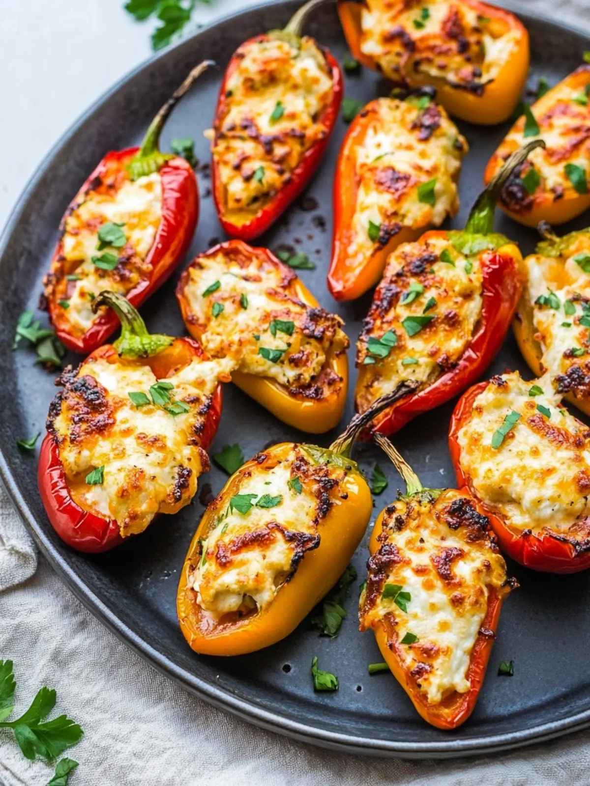 Air Fryer Cream Cheese Stuffed Mini Peppers Delight 3 Air Fryer Cream Cheese Stuffed Mini Peppers