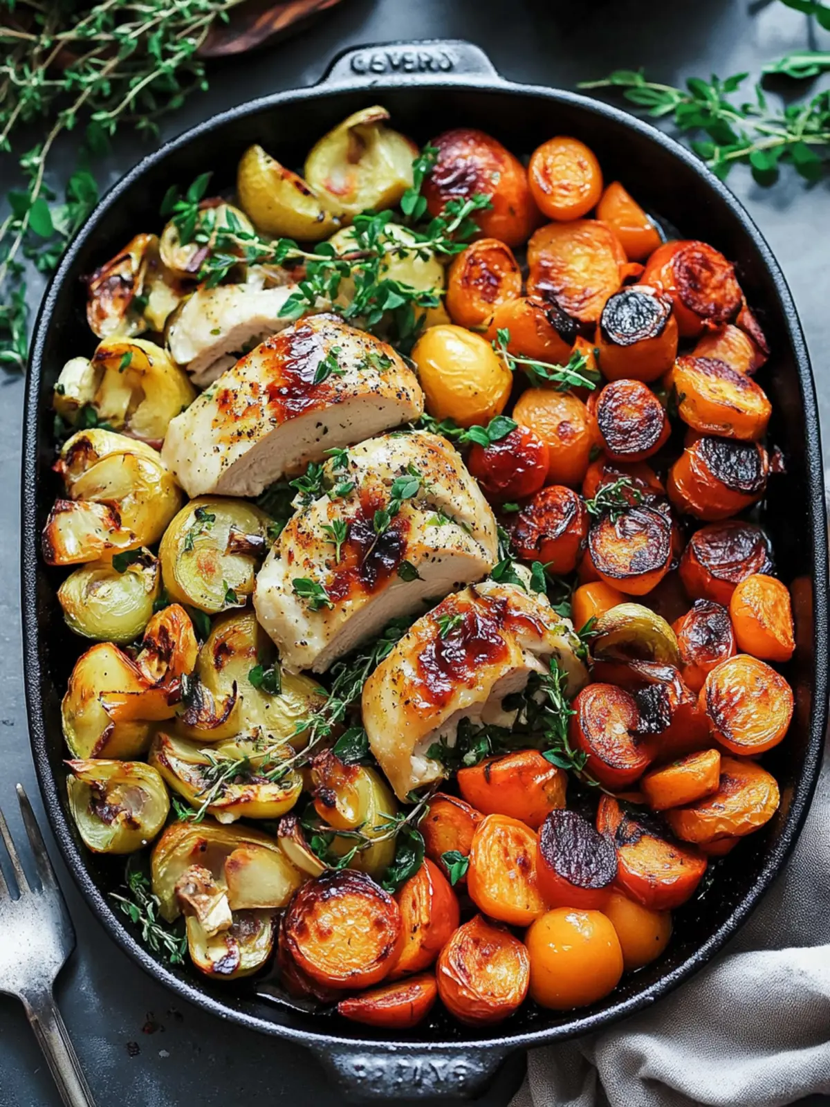 Hearty Chicken Dinner with Roasted Vegetables for Fall Feasts 5 Chicken Dinner with Roasted Vegetables