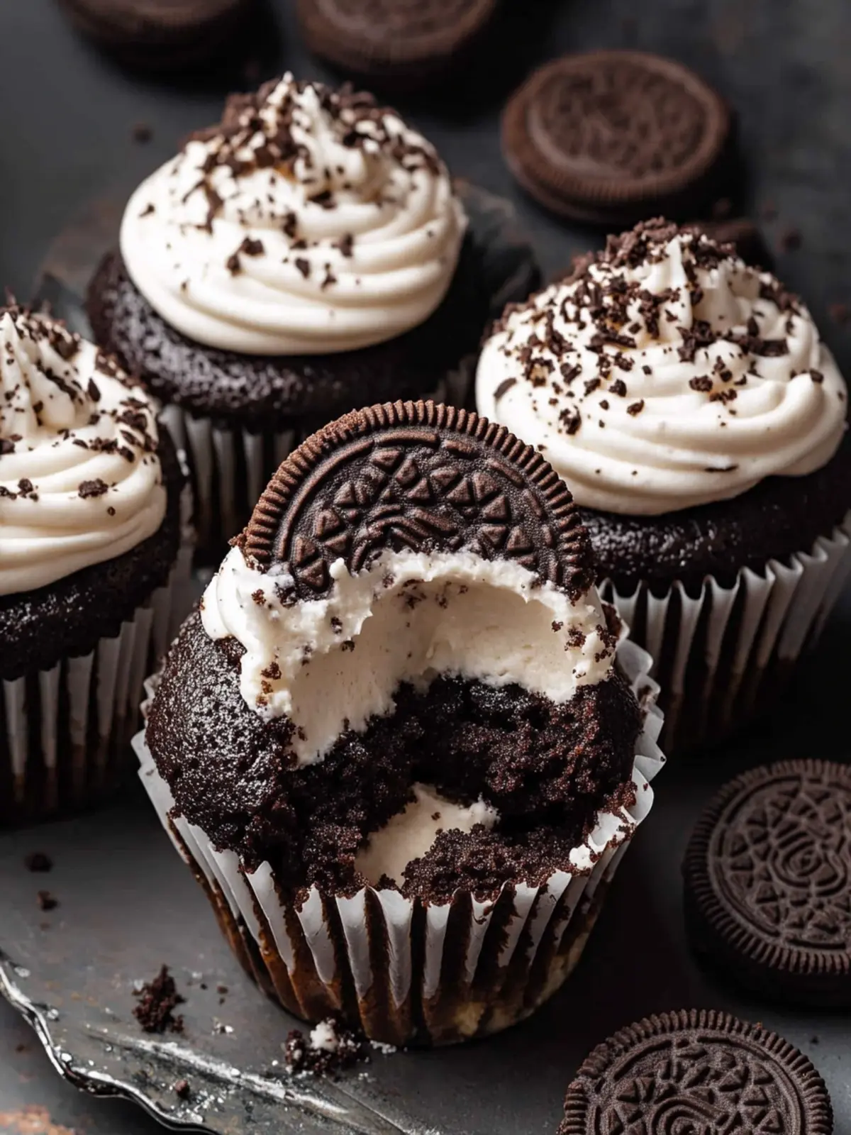 Irresistible Hi-Hat Oreo Cupcakes You Can't Resist 5 Hi-Hat Oreo Cupcakes