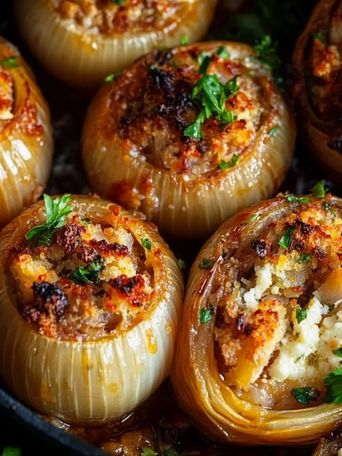 Greek Stuffed Onions: A Flavor-Packed Comfort Dish 4 Greek Stuffed Onions