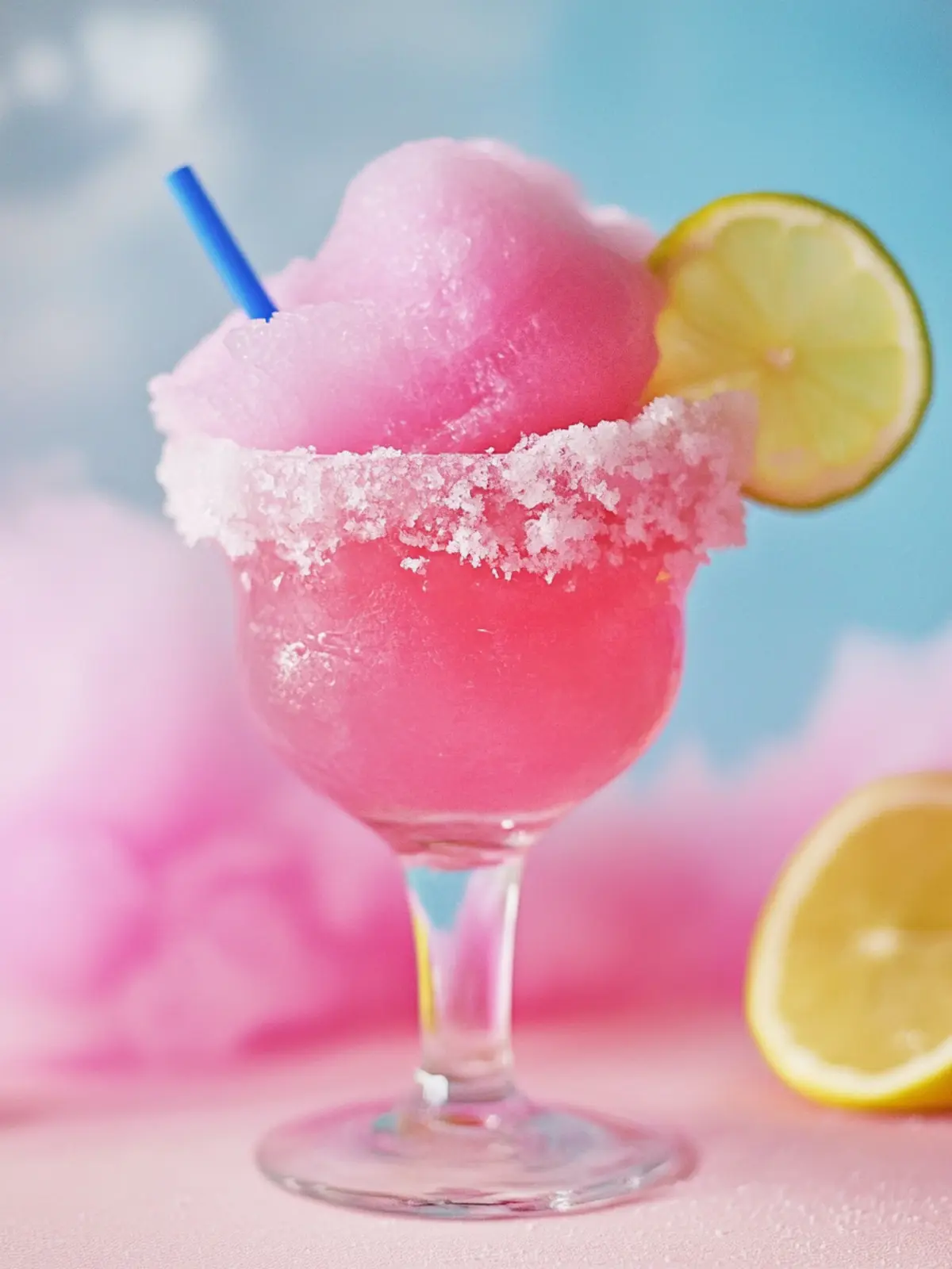 Delight in a Cotton Candy Margarita: Sweet Nostalgia Awaits 3 Cotton Candy Margarita