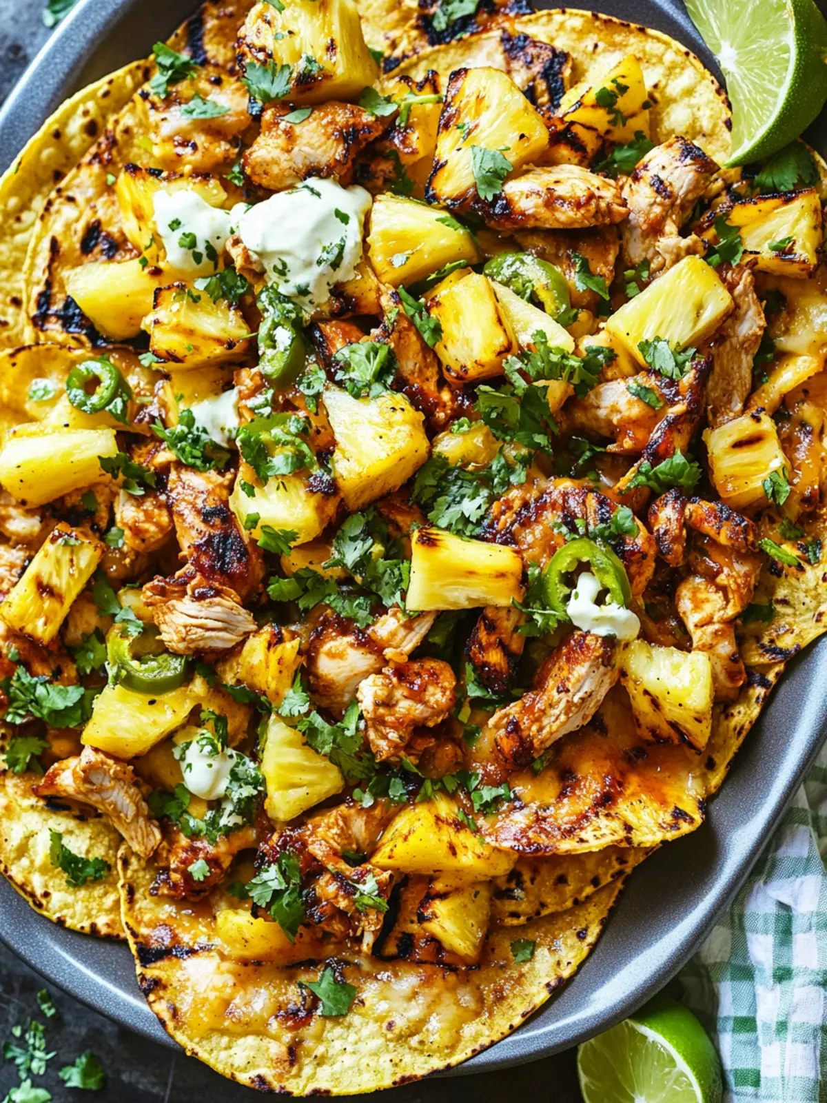 BBQ Chicken and Grilled Pineapple Nachos for Flavor Lovers 4 BBQ Chicken and Grilled Pineapple Nachos