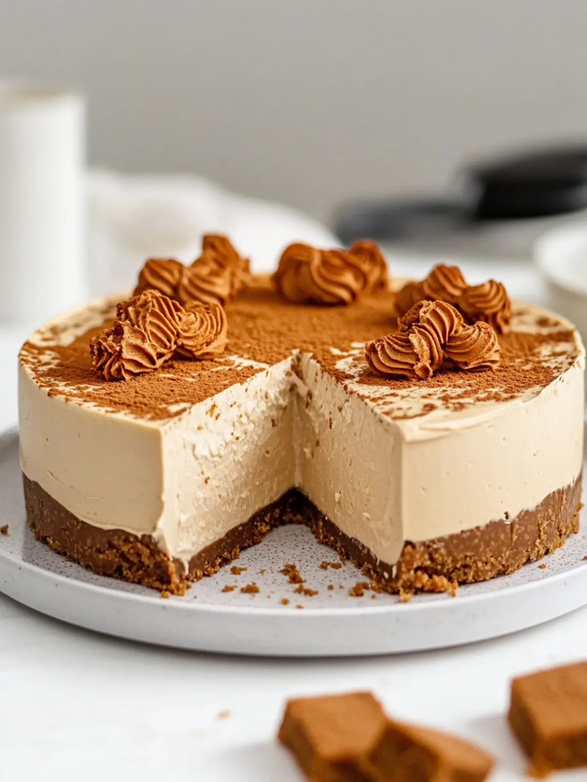 Indulge in No-Bake Lotus Biscoff Cheesecake Bliss 3 No-Bake Lotus Biscoff Cheesecake