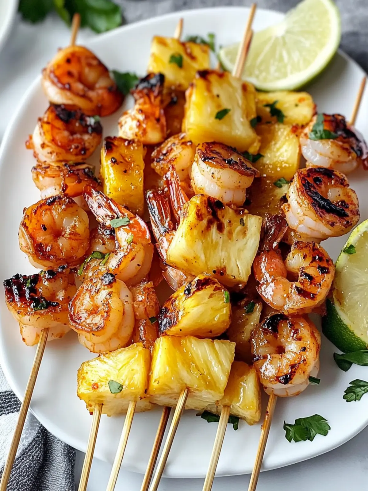 Spicy Pineapple Shrimp Skewers for Your Perfect Summer BBQ 3 Spicy Pineapple Shrimp Skewers