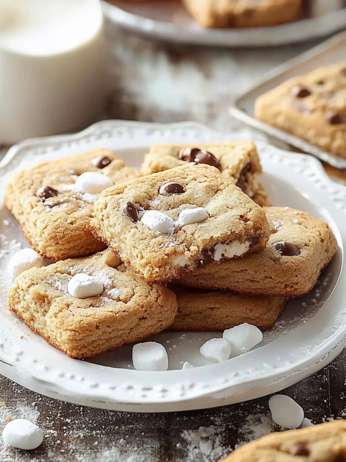 S’mookies: Irresistible Marshmallow Oat Bars to Satisfy Cravings 4 S’mookies