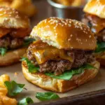 Pretzel Cowboy Sliders: Bold Flavors in Every Bite 8 Pretzel Cowboy Sliders