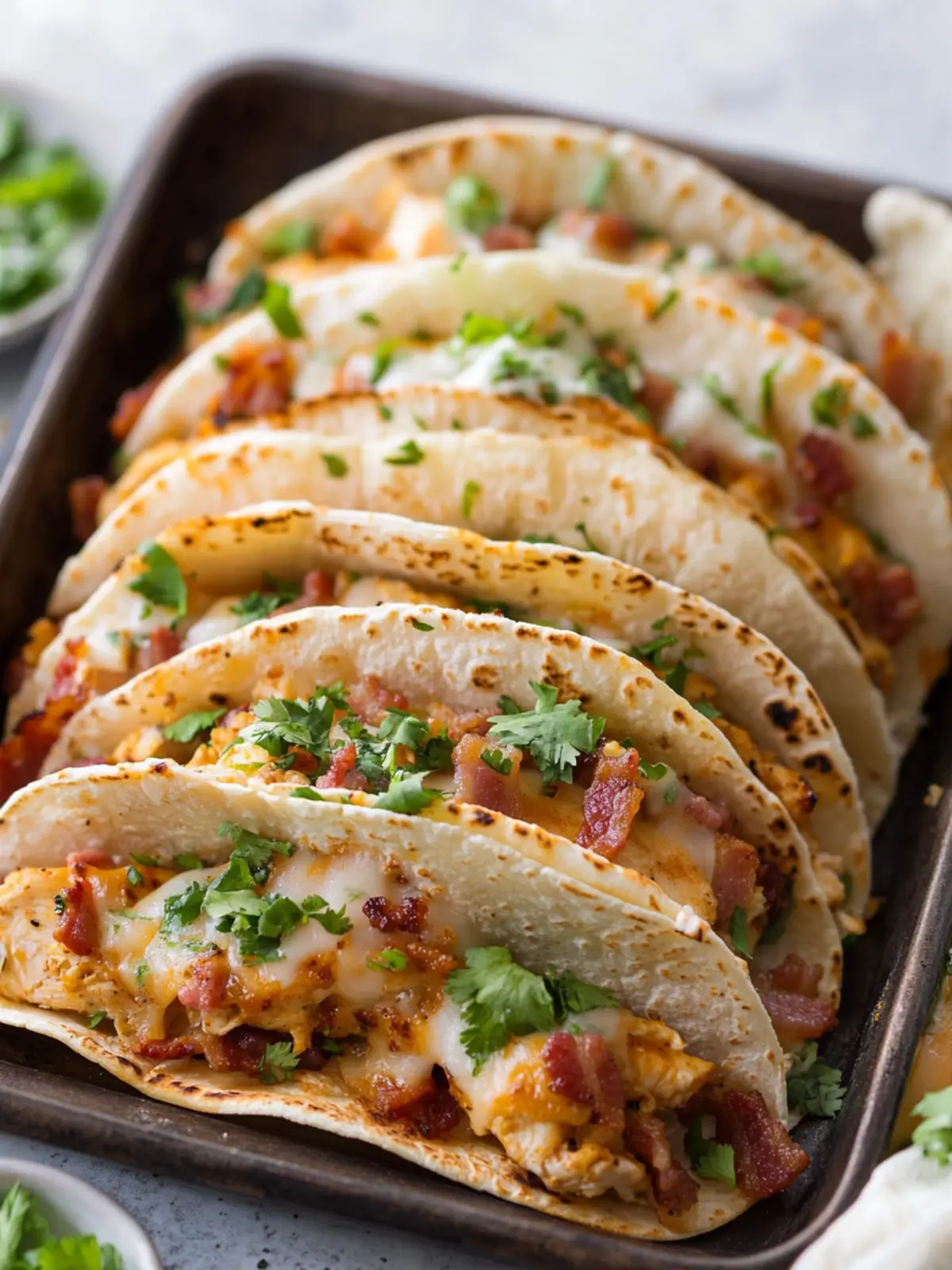 Crispy Baked Chicken Bacon Ranch Tacos Your Family Will Love 2 Baked Chicken Bacon Ranch Tacos