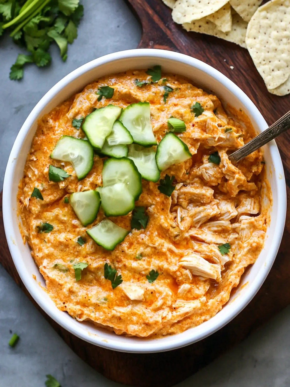 Dairy-Free Healthy Buffalo Chicken Dip for Epic Game Days 5 Dairy-Free Healthy Buffalo Chicken Dip