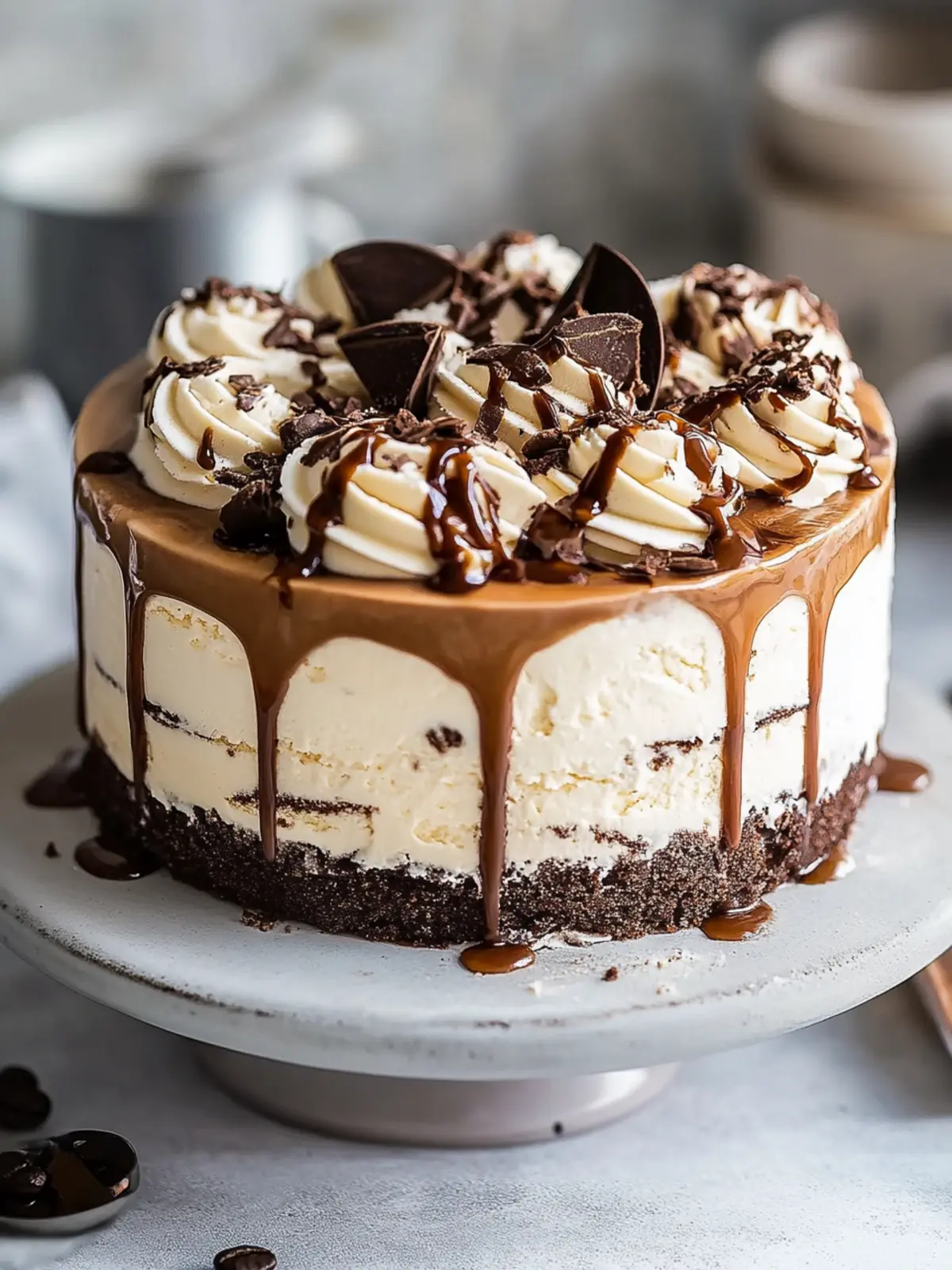 Irresistible Coffee Ice Cream Cake That Wow Your Guests 2 Coffee Ice Cream Cake