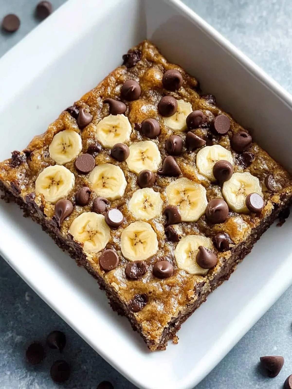 Delicious Chocolate Chip Banana Bars You'll Love to Make 3 Chocolate Chip Banana Bars