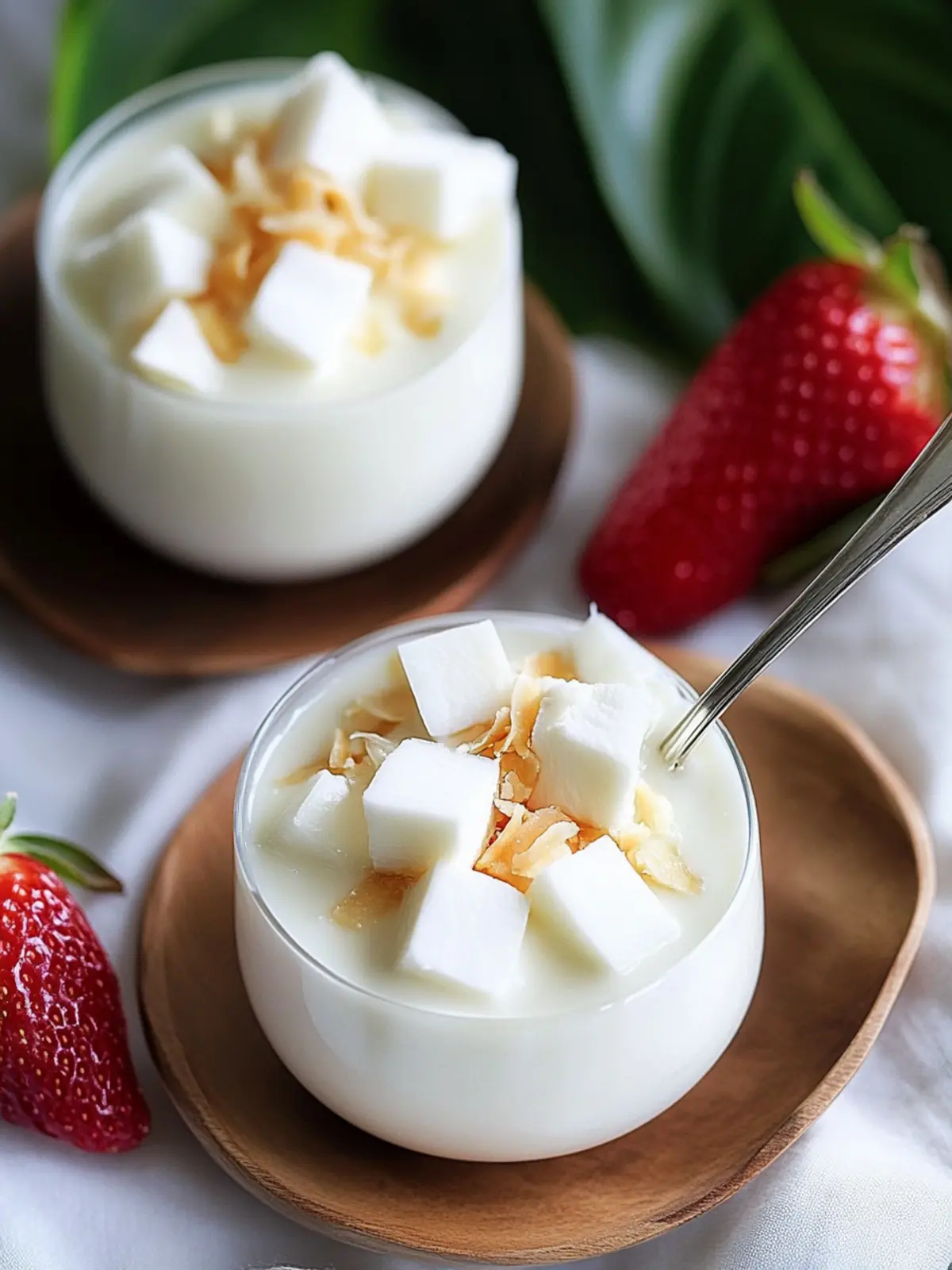 Delicious Haupia (Hawaiian Coconut Pudding) Made Easy 2 Haupia (Hawaiian Coconut Pudding)