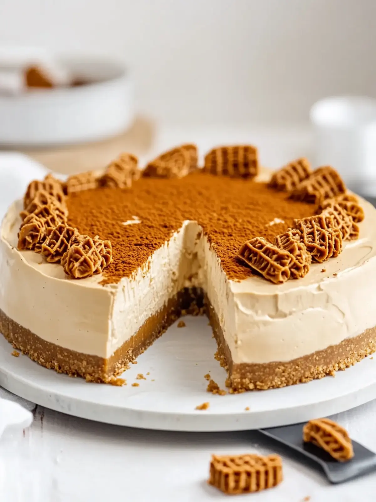 Indulge in No-Bake Lotus Biscoff Cheesecake Bliss 2 No-Bake Lotus Biscoff Cheesecake