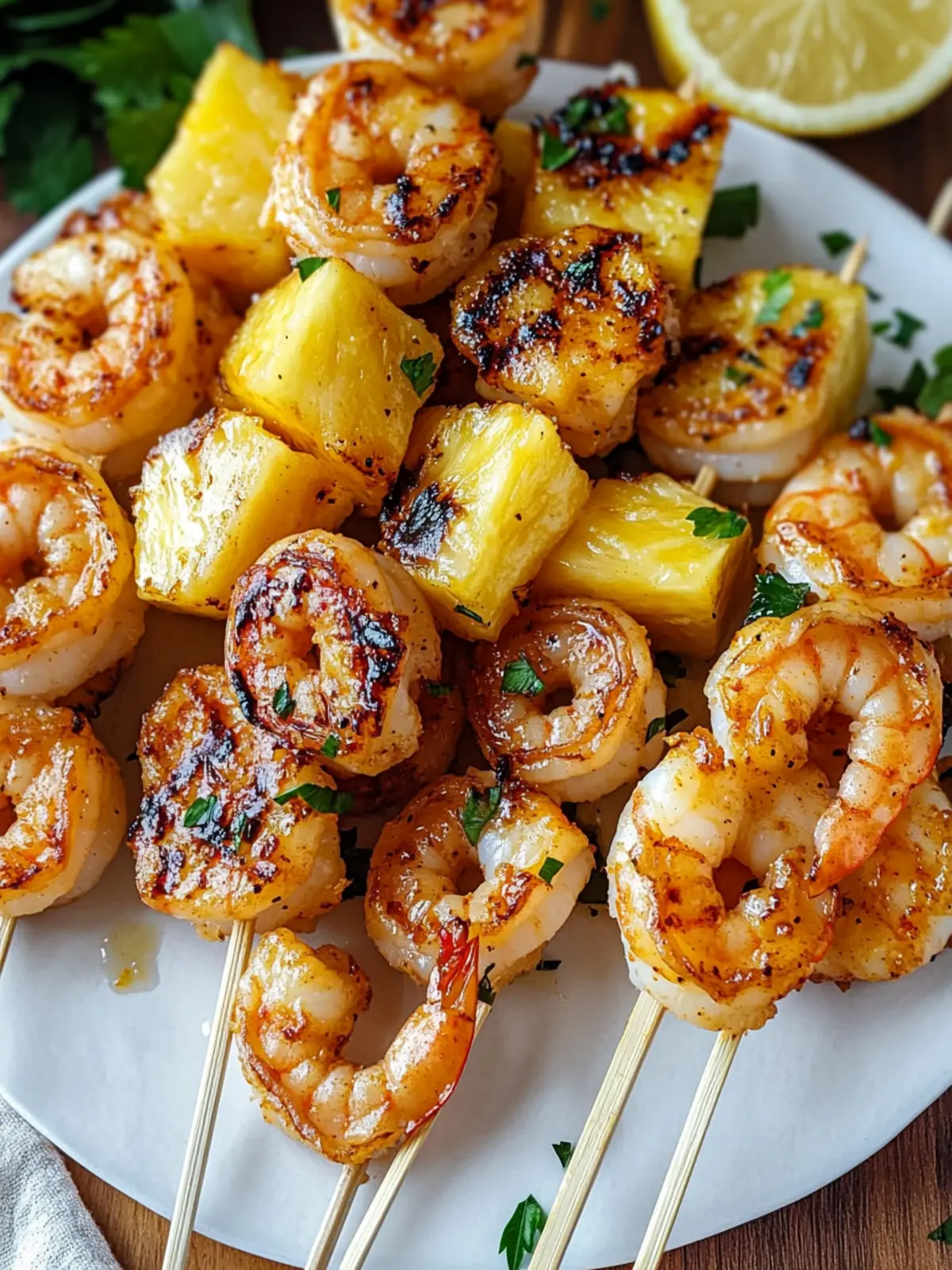 Spicy Pineapple Shrimp Skewers for Your Perfect Summer BBQ 2 Spicy Pineapple Shrimp Skewers