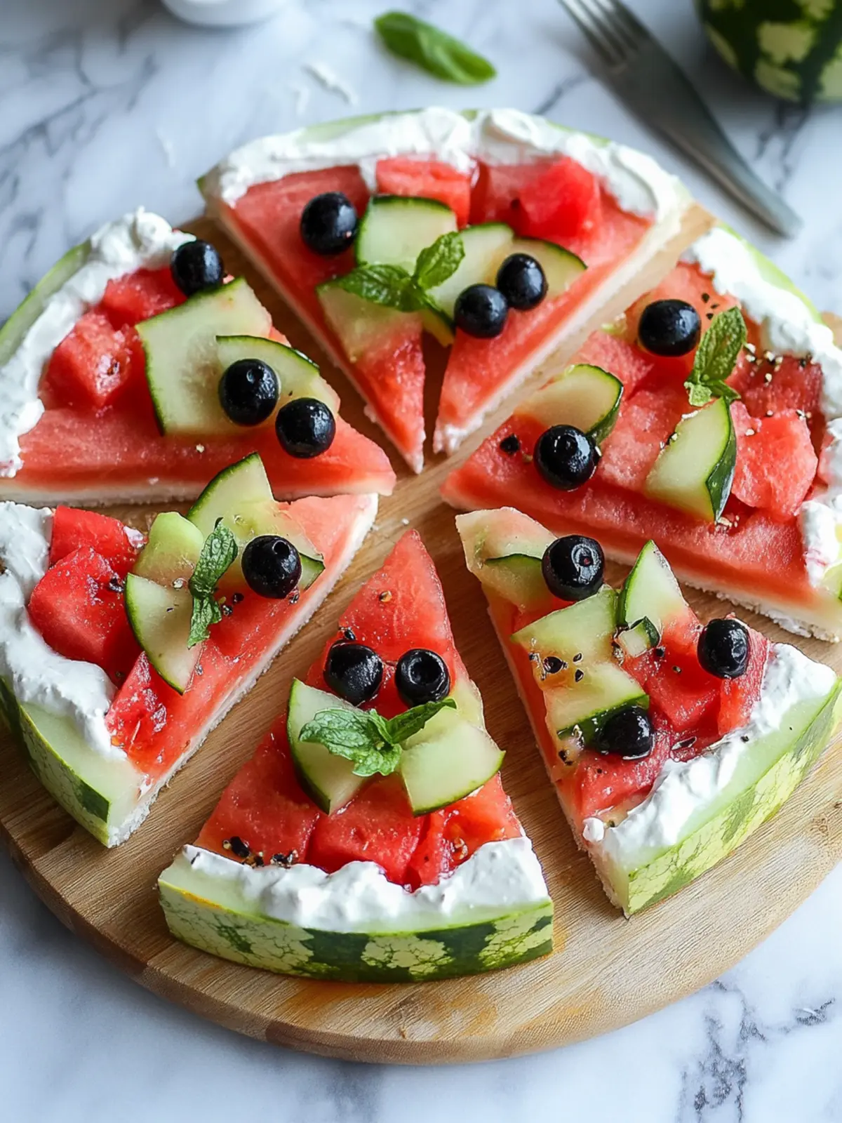 Delicious Watermelon Pizza: A Refreshing No-Bake Delight 3 Watermelon Pizza