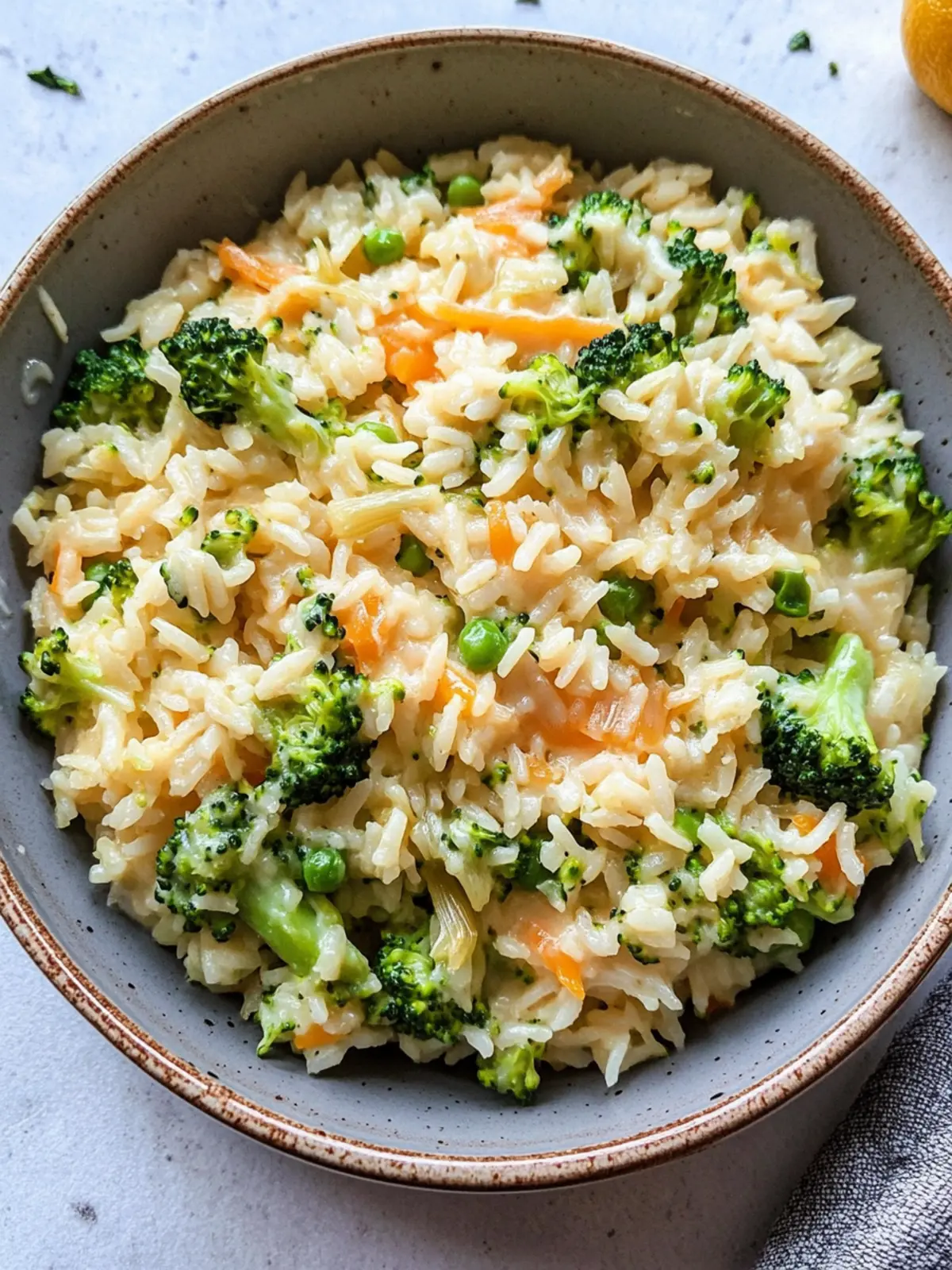 Easy One-Pan Broccoli Cheese Rice for Comforting Weeknight Meals 5 One-Pan Broccoli Cheese Rice
