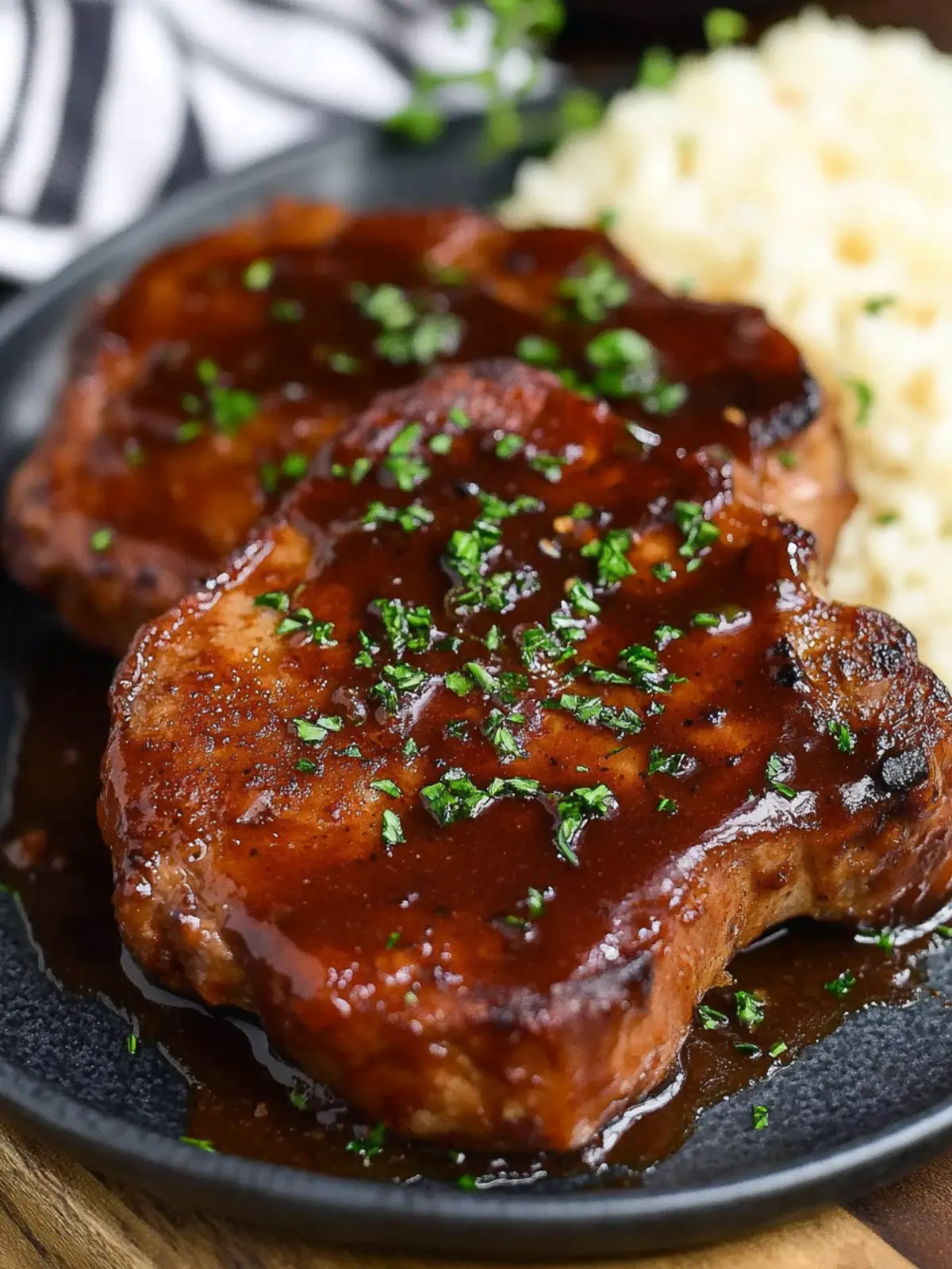 Melt-in-Your-Mouth Slow Cooker BBQ Pork Chops Delight 2 Slow Cooker BBQ Pork Chops
