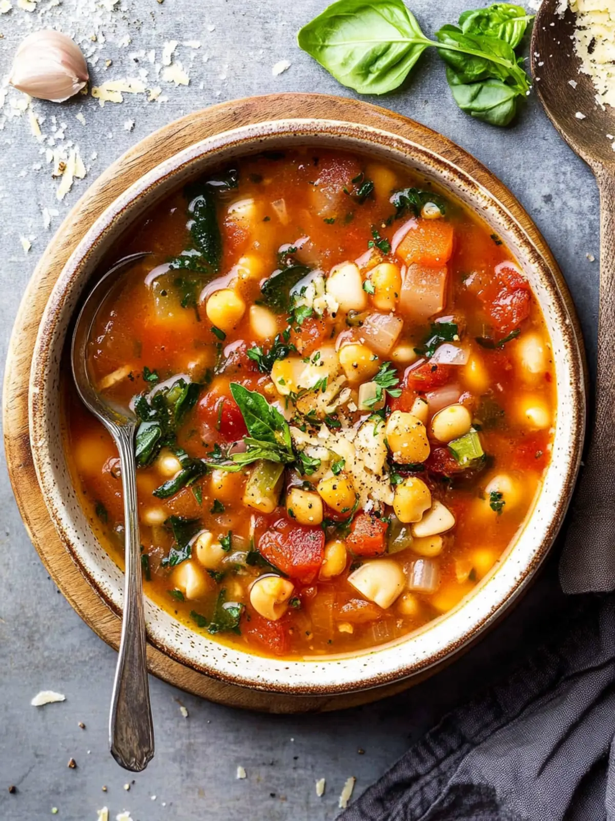 Hearty Minestrone Soup Packed with Flavor and Goodness 4 Minestrone Soup
