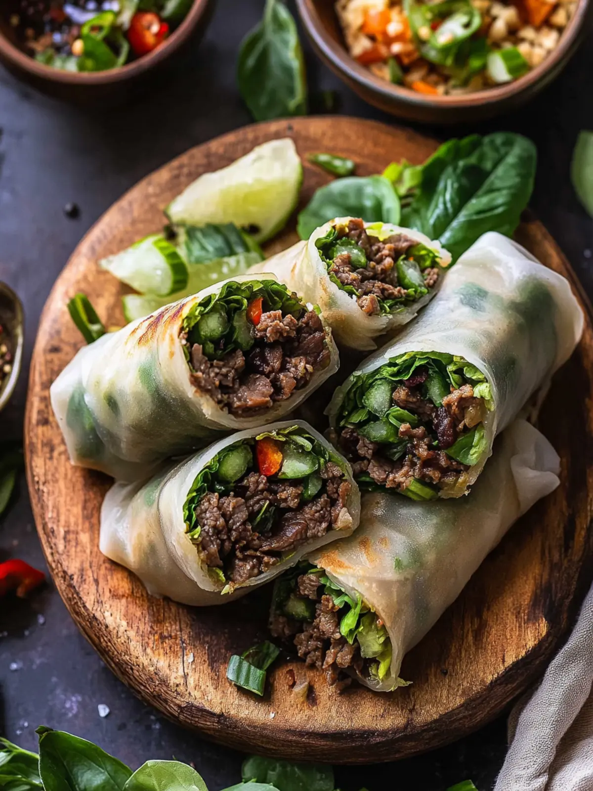Delicious Thai Basil Beef Rolls That Wow Every Bite 3 Thai Basil Beef Rolls